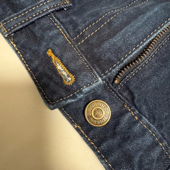 DISSH Lennon Indigo Maxi Skirt Slit in Middle💙 NWT - Picture 5 of 7